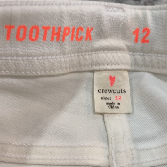 J Crew Crewcuts Stretch Toothpick Jeans size 12 - Picture 4 of 8